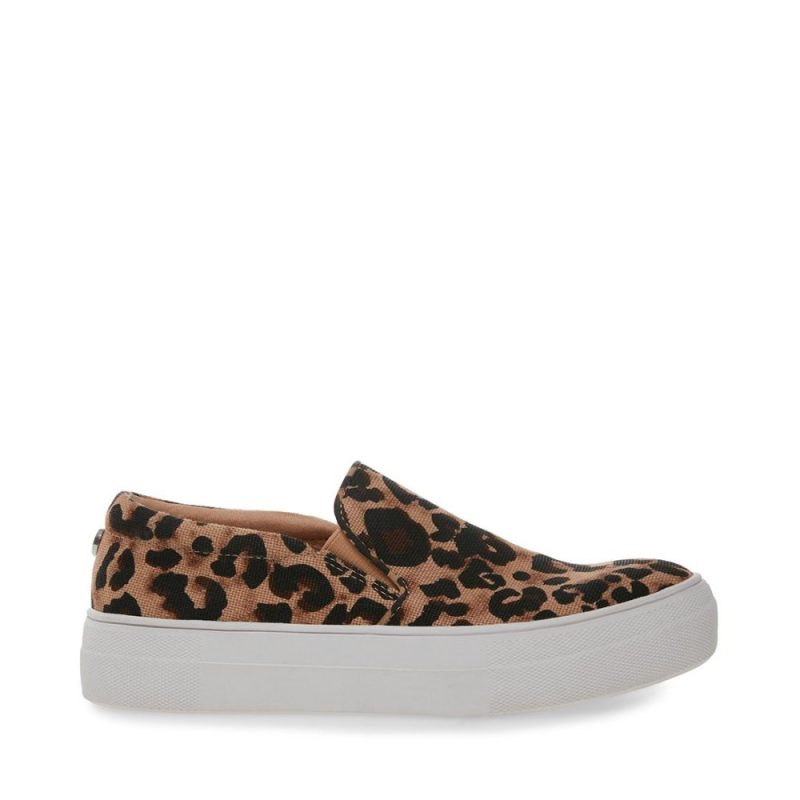 STEVEMADDEN ATHLETIC GILLS A LEOPARD SIDE