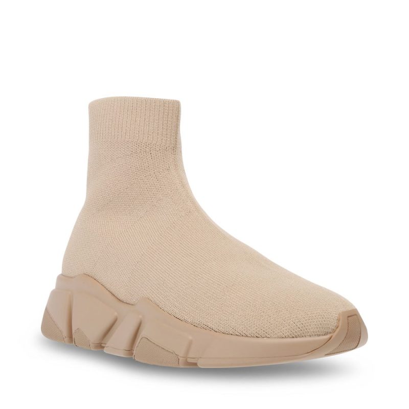 STEVEMADDEN BOOTIES GAMETIME SAND