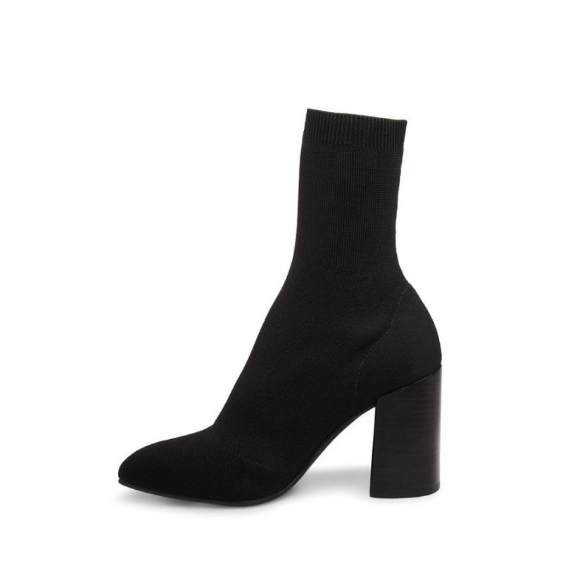 STEVEMADDEN BOOTIES TRENT BLACK INSIDE