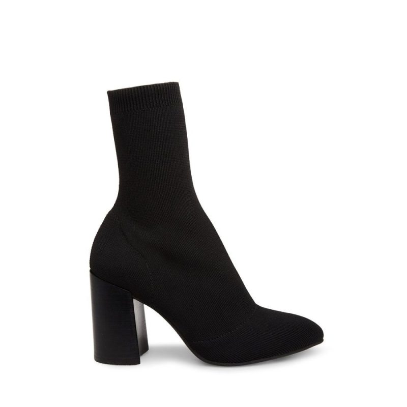 STEVEMADDEN BOOTIES TRENT BLACK SIDE