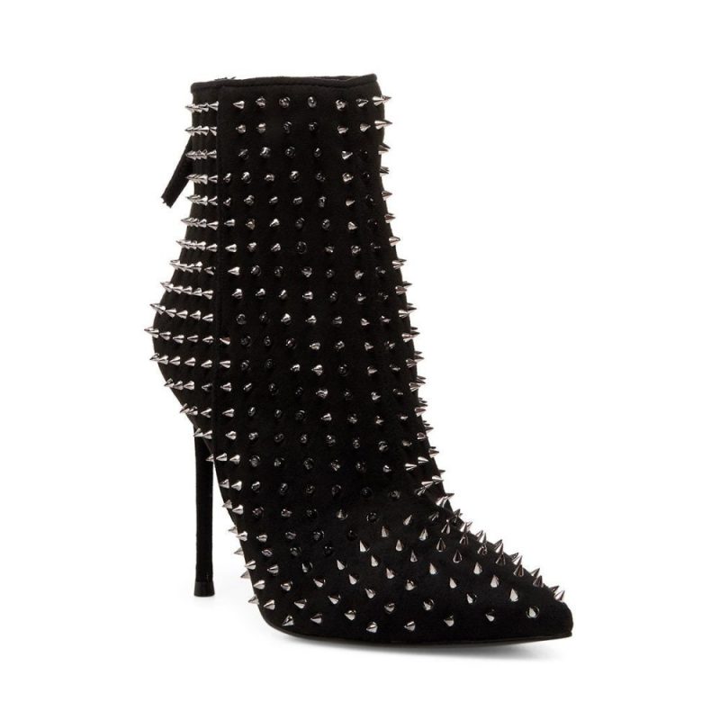 STEVEMADDEN BOOTIES VIA S BLACK