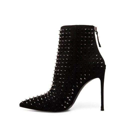 STEVEMADDEN BOOTIES VIA S BLACK INSIDE