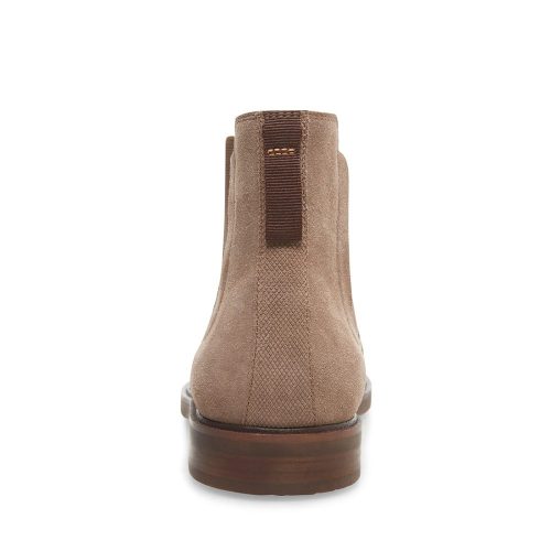 STEVEMADDEN BOOTS INSIDER TAUPE SUEDE BACK