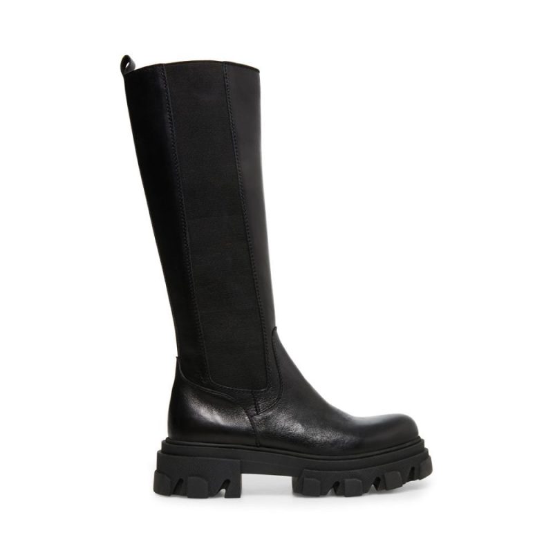 STEVEMADDEN BOOTS WAYDE BLACK SIDE