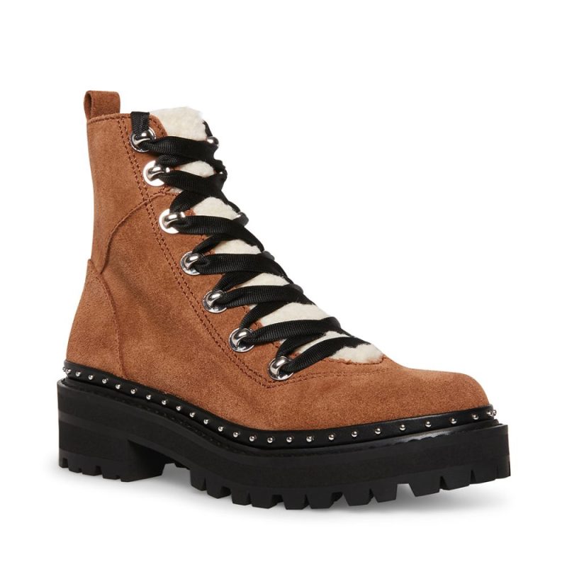 STEVEMADDEN CASUAL RAINIER CHESTNUT SUEDE