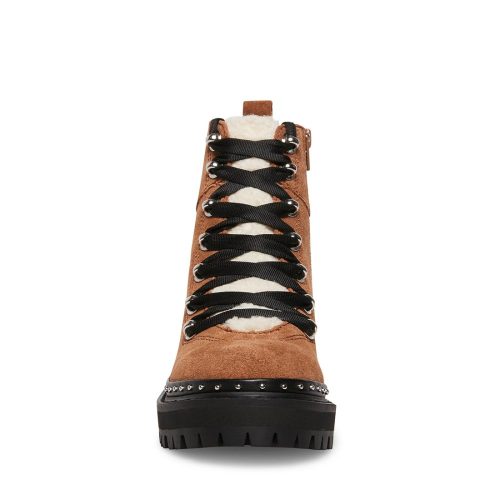 STEVEMADDEN CASUAL RAINIER CHESTNUT SUEDE FRONT