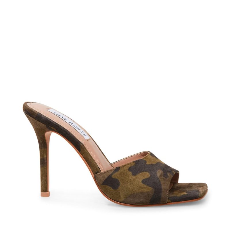 STEVEMADDEN DRESS SIGNAL CAMO SUEDE SIDE