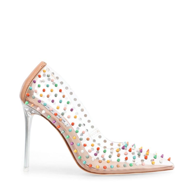 STEVEMADDEN DRESS VALA S MULTI STUDS SIDE