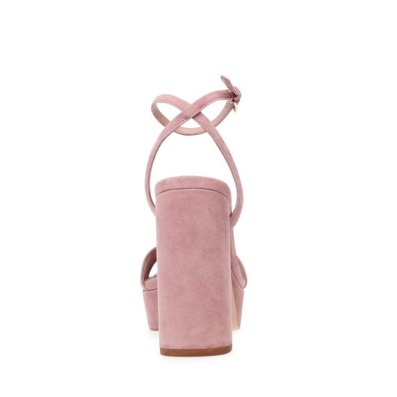 STEVEMADDEN INTL LESSA BLUSH SUEDE BACK