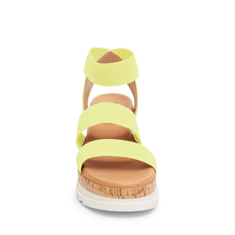 STEVEMADDEN SANDALS BANDI YELLOW FRONT 1