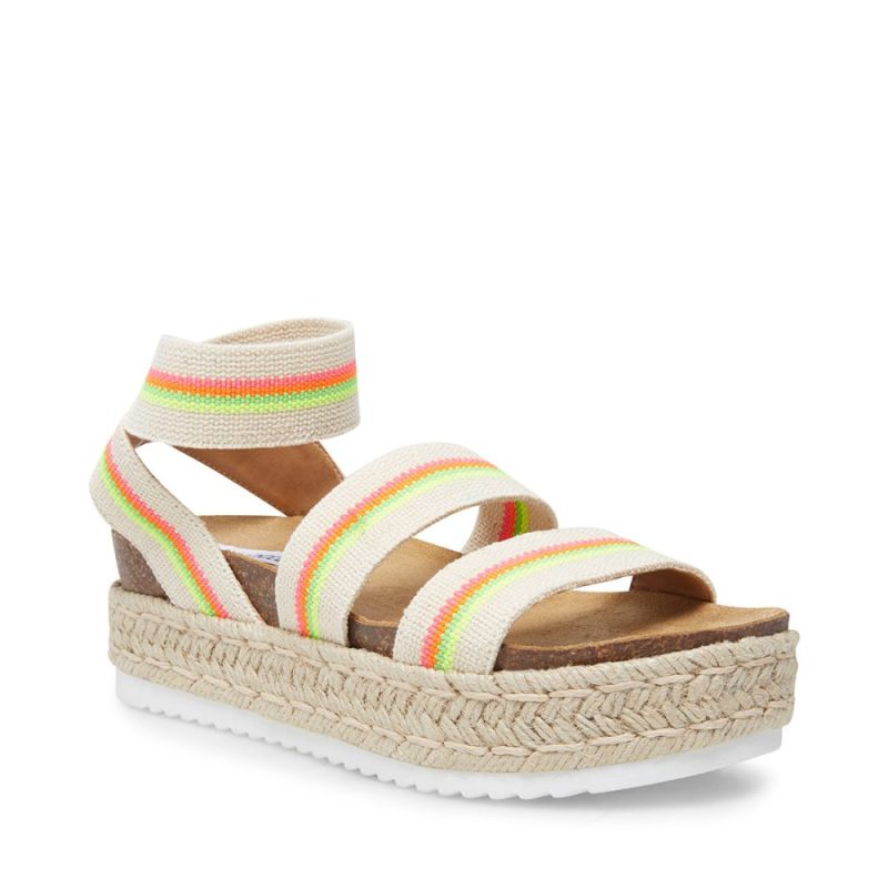 STEVEMADDEN SANDALS KIMMIE BRIGHT MULTI 1