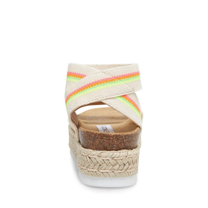 STEVEMADDEN SANDALS KIMMIE BRIGHT MULTI BACK 1