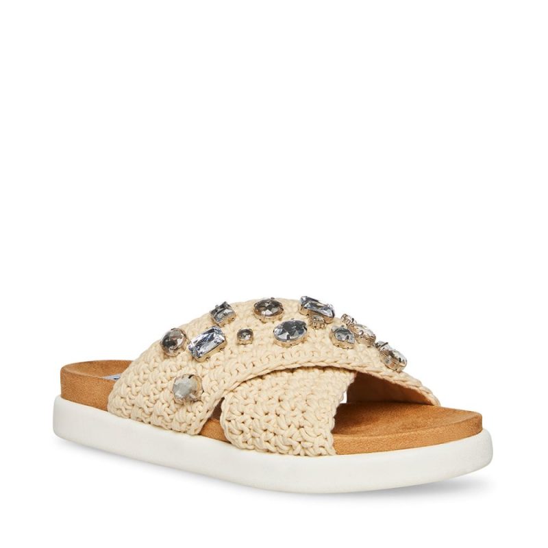 STEVEMADDEN SHOES AMANDY NATURAL MULTI