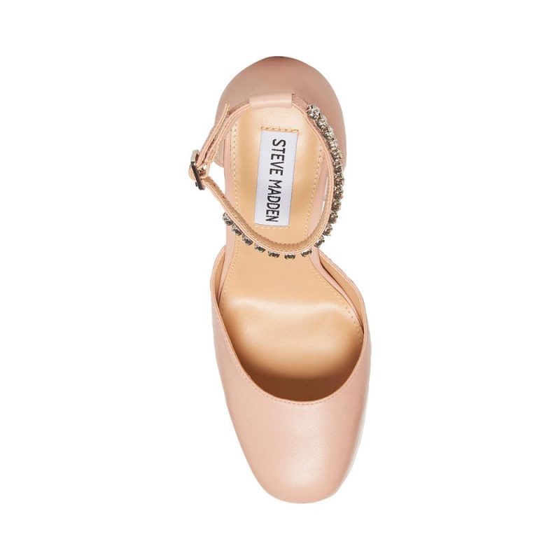 STEVEMADDEN SHOES BANGLE BLUSH LEATHER BACK