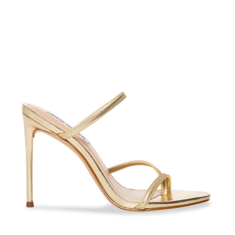 STEVEMADDEN SHOES BELLEZZA GOLD SIDE