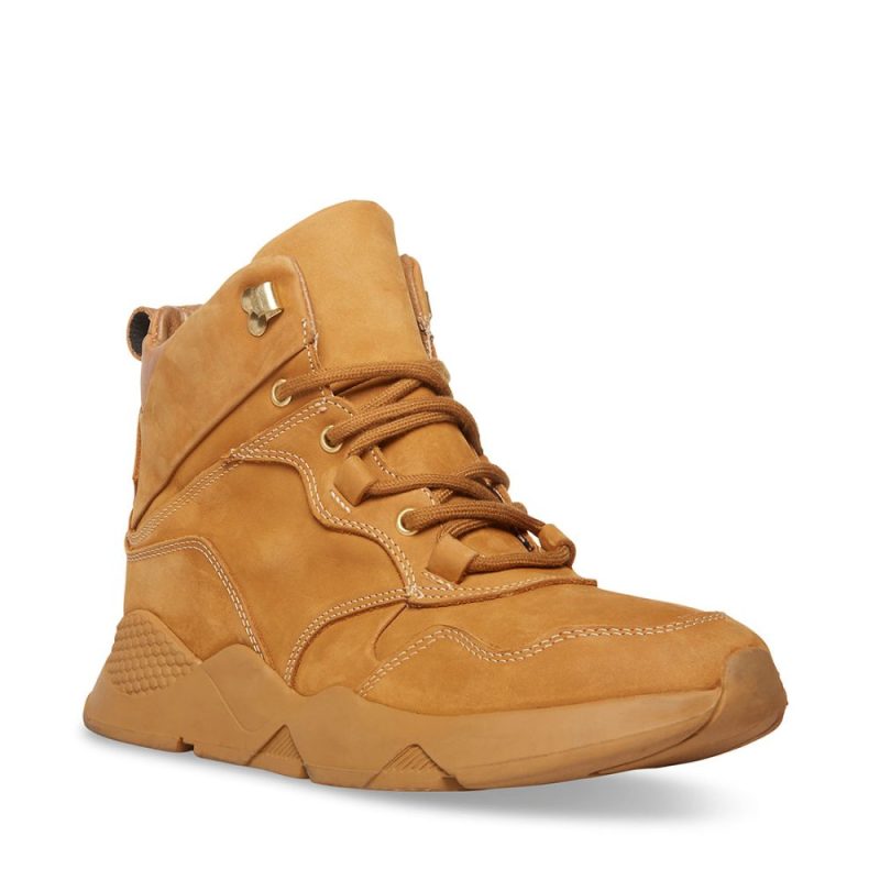 STEVEMADDEN SHOES BRIM WHEAT NUBUCK