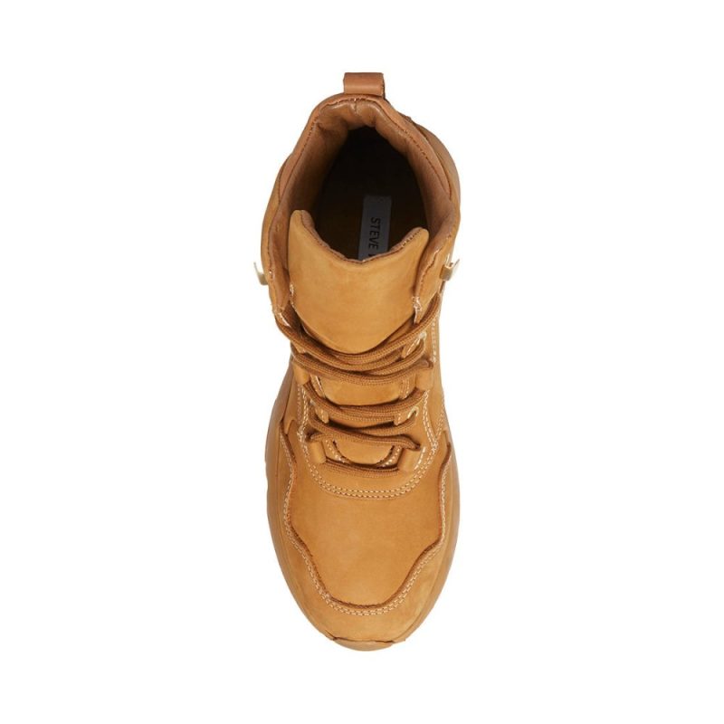 STEVEMADDEN SHOES BRIM WHEAT NUBUCK TOP