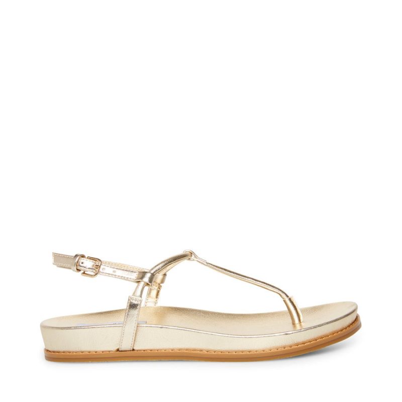 STEVEMADDEN SHOES FARA GOLD SIDE