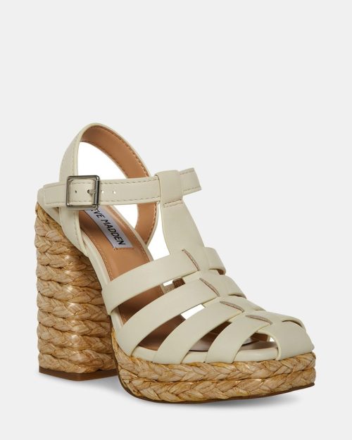 STEVEMADDEN SHOES GALLERY BONE LEATHER