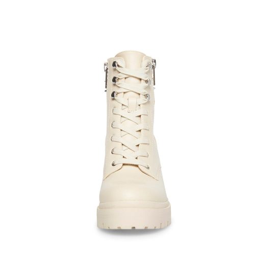 STEVEMADDEN SHOES JAYDIN BONE LEATHER FRONT