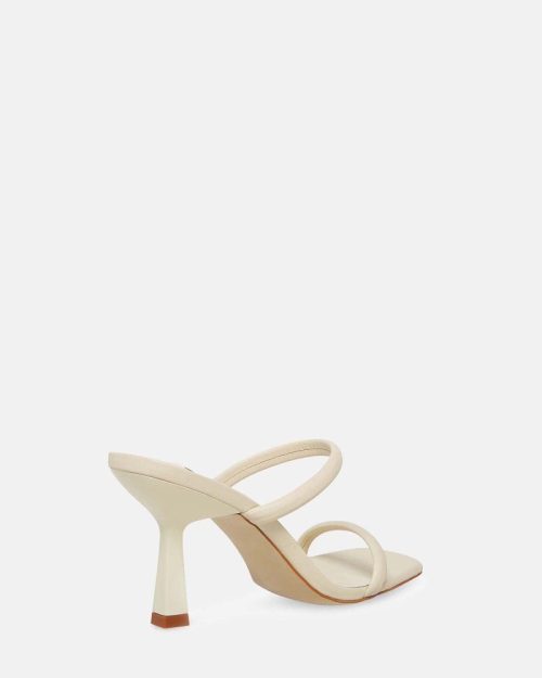 STEVEMADDEN SHOES JOY WHITE LEATHER ALT1