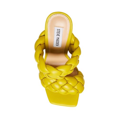 STEVEMADDEN SHOES KENLEY YELLOW TOP