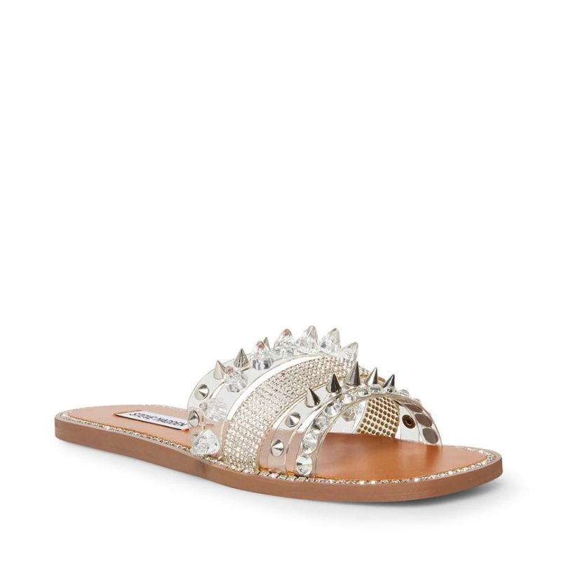 STEVEMADDEN SHOES LEANDRA CLEAR