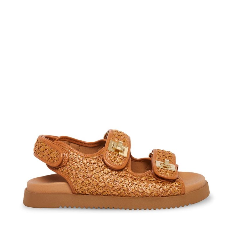 STEVEMADDEN SHOES MARGIE COGNAC SIDE 1