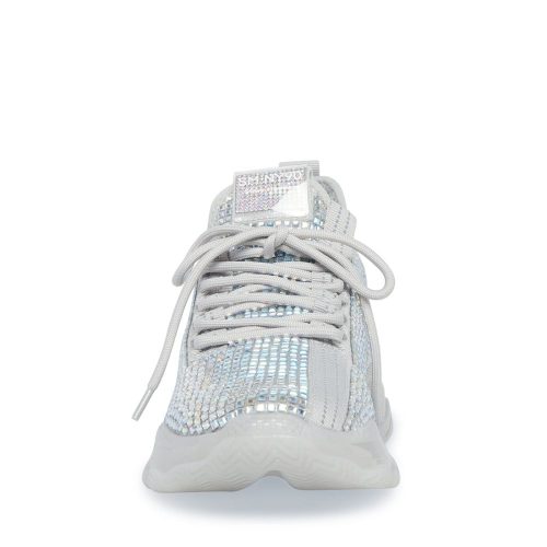 STEVEMADDEN SHOES MAXIMA R SILVER FRONT