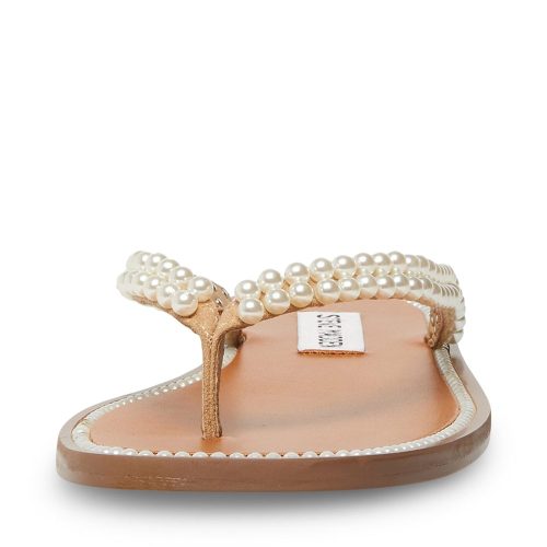 STEVEMADDEN SHOES NADIRA WHITE MULTI FRONT