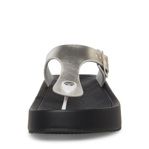 STEVEMADDEN SHOES PACE SILVER FRONT