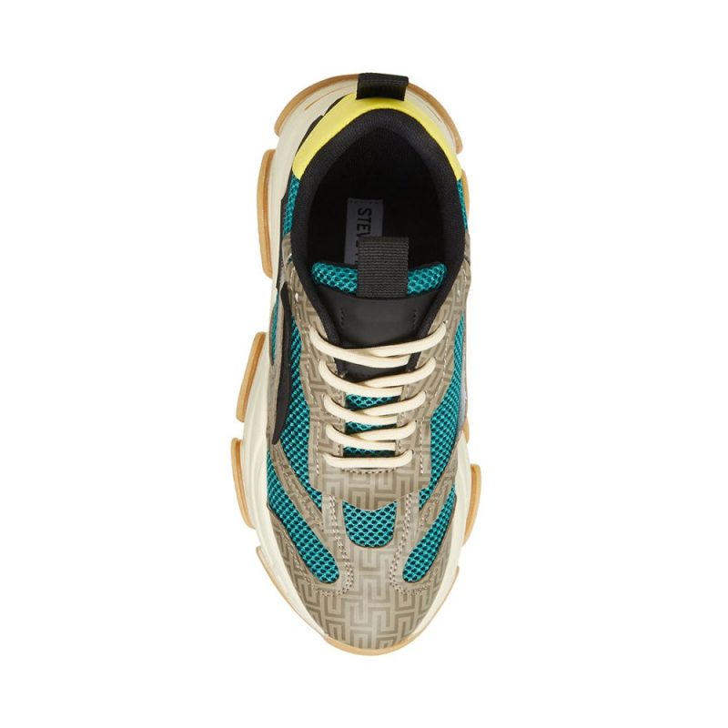 STEVEMADDEN SHOES POSSESSION TEAL MULTI TOP