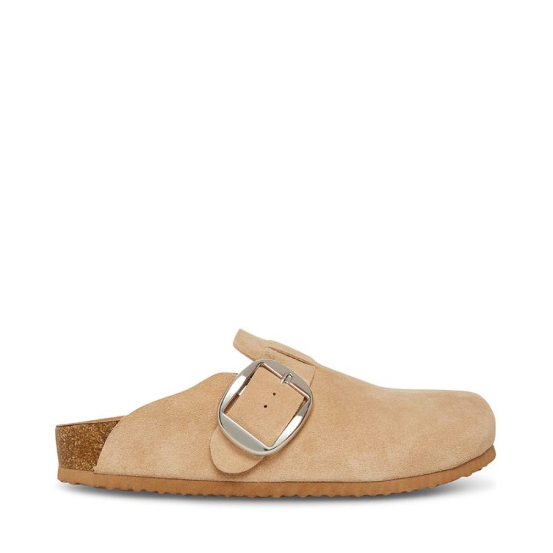 STEVEMADDEN SHOES SOCIAL TAN SUEDE SIDE