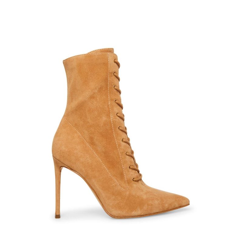 STEVEMADDEN SHOES VALENCY CAMEL SUEDE SIDE