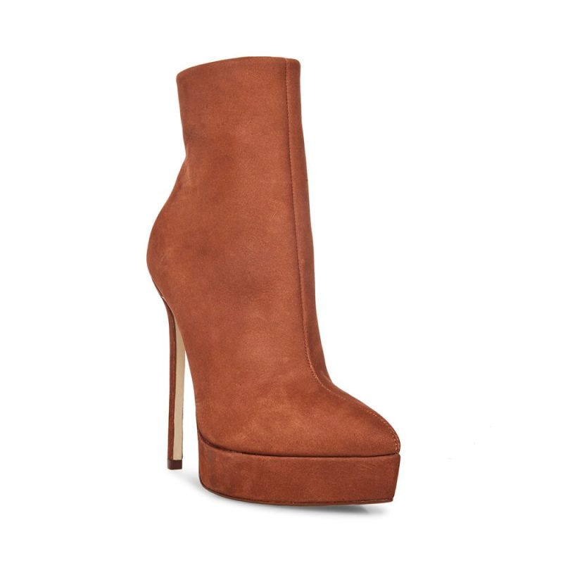 STEVEMADDEN SHOES VELINA BROWN NUBUCK