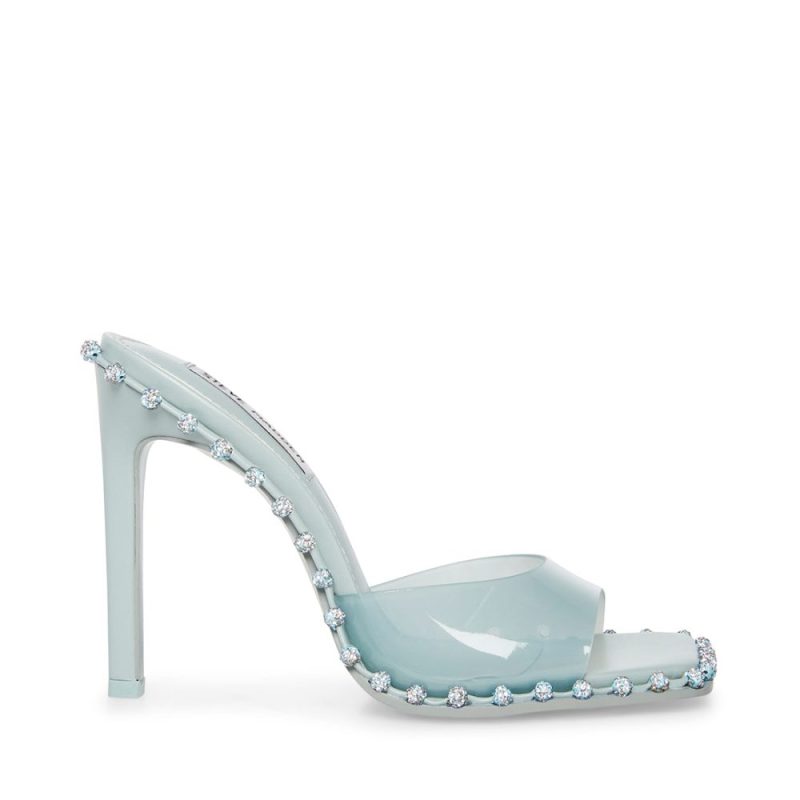 STEVEMADDEN SHOES ZABRINA MINT GREEN SIDE