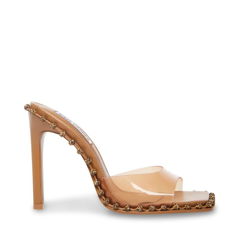 STEVEMADDEN SHOES ZABRINA TAN SIDE