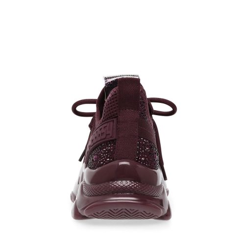 STEVEMADDEN SNEAKERS MAXIMA BURGUNDY BACK