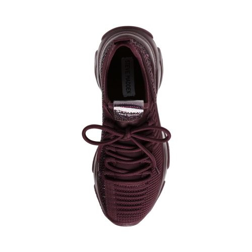 STEVEMADDEN SNEAKERS MAXIMA BURGUNDY TOP