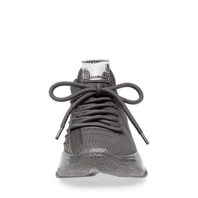 STEVEMADDEN SNEAKERS MAXIMA CHARCOAL FRONT