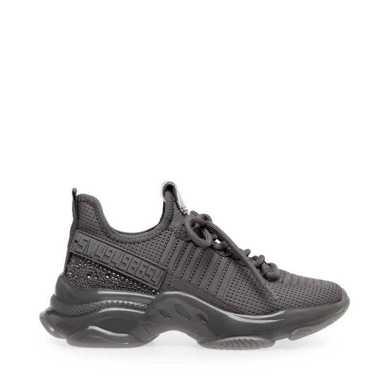 STEVEMADDEN SNEAKERS MAXIMA CHARCOAL SIDE