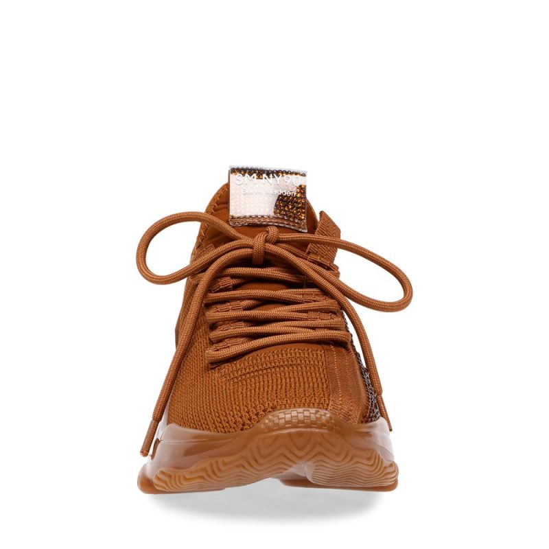 STEVEMADDEN SNEAKERS MAXIMA COGNAC FRONT