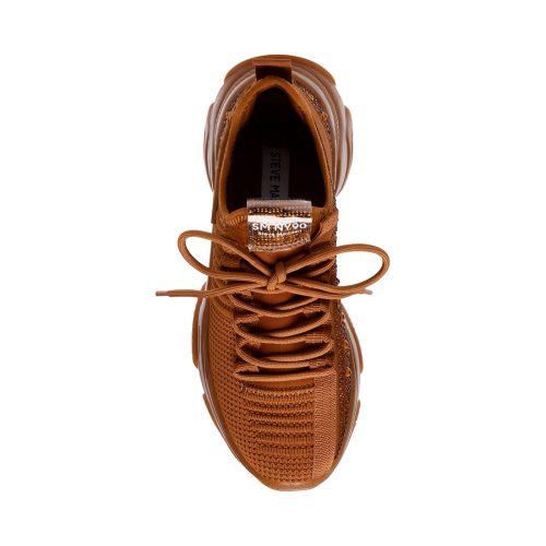 STEVEMADDEN SNEAKERS MAXIMA COGNAC TOP