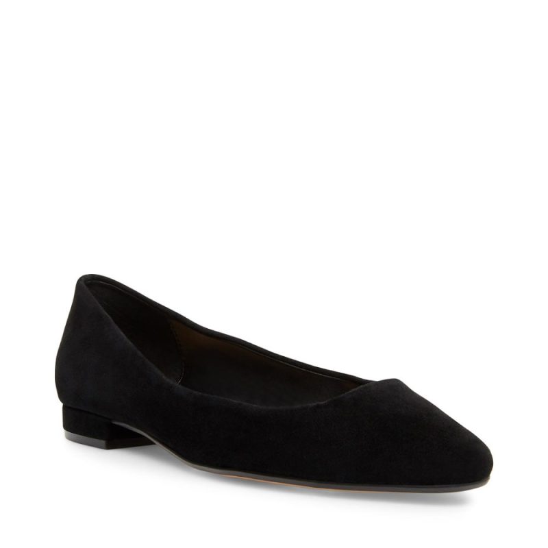 STEVEMADDEN STEVEN BANTRY BLACK SUEDE