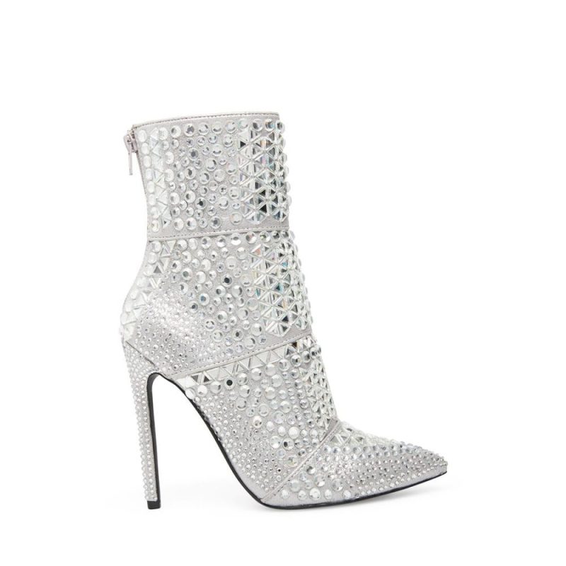 STEVEMADDEN BOOTIES WHOLE RHINESTONES SIDE