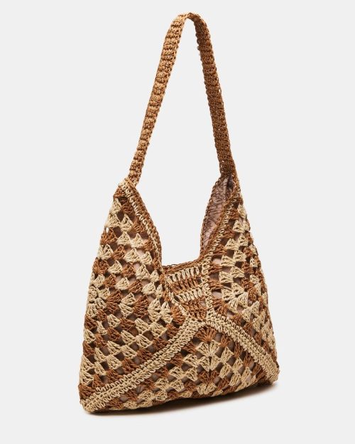 STEVEMADDEN HANDBAGS BBORA NATURAL MULTI 01