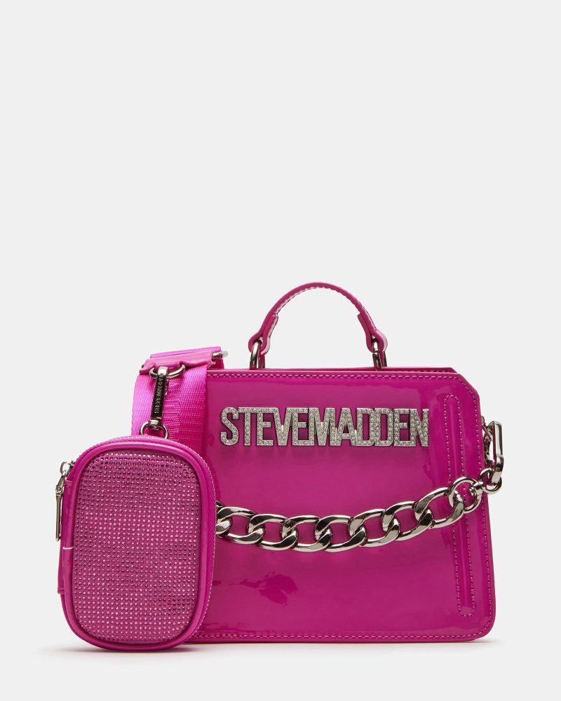 STEVEMADDEN HANDBAGS BEVLYNMR HOT PINK