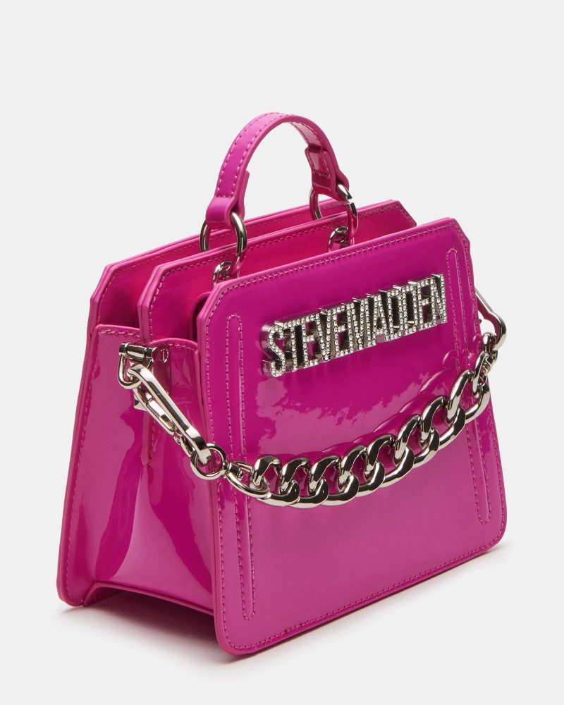 STEVEMADDEN HANDBAGS BEVLYNMR HOT PINK 02