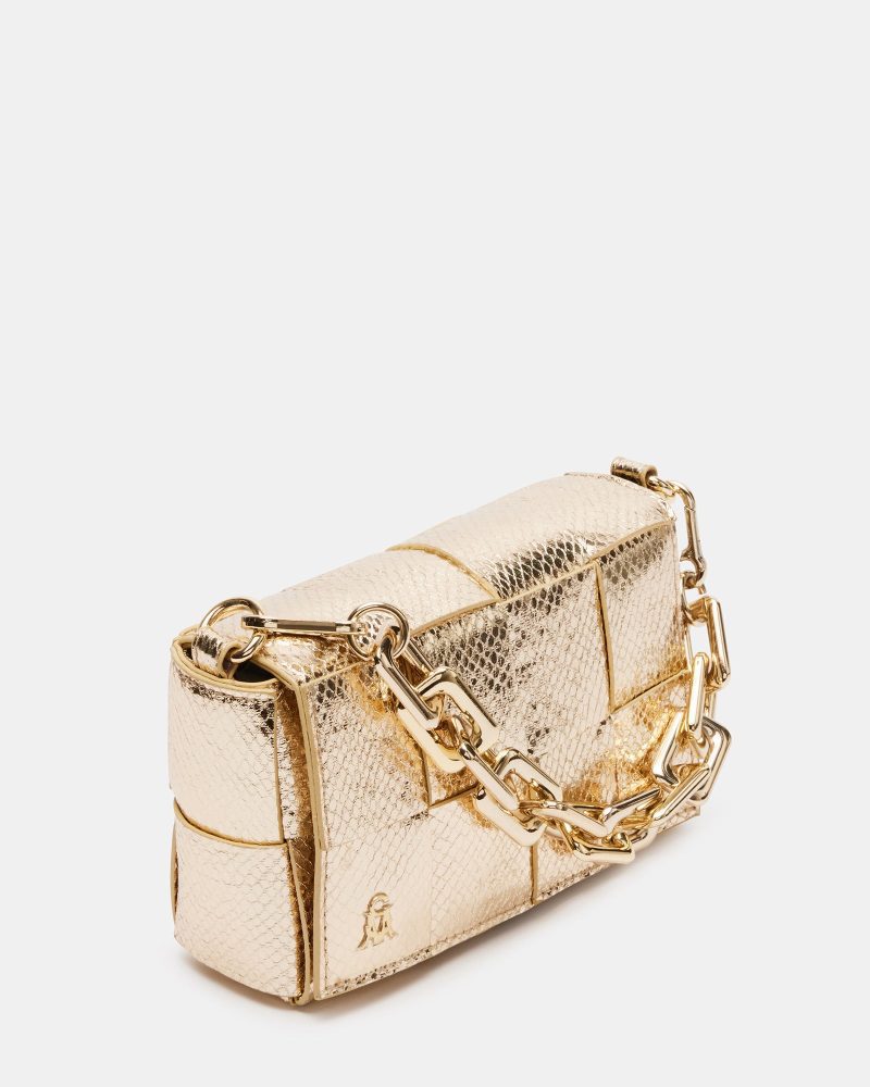 STEVEMADDEN HANDBAGS BMARVEL GOLD SNAKE 04