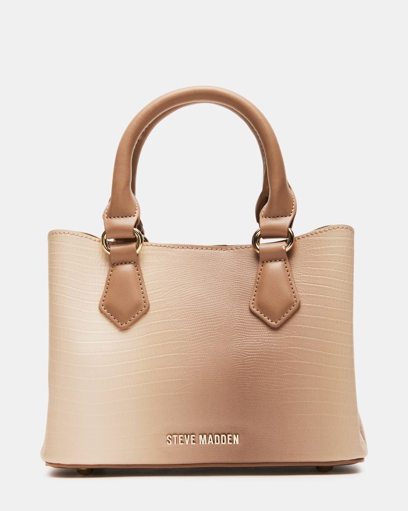 STEVEMADDEN HANDBAGS BMICKEY TAN 01